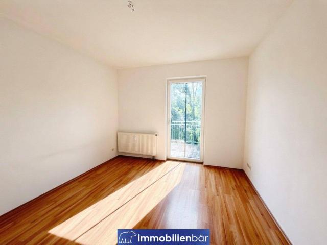 Klein, fein & mit großem Balkon. 2 Zimmer Wohnung im Gründberghof Linz