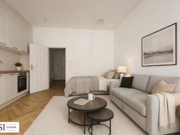 Klein, fein, erstklassig – 1 Zimmer Wohnung im stilvollen Altbau