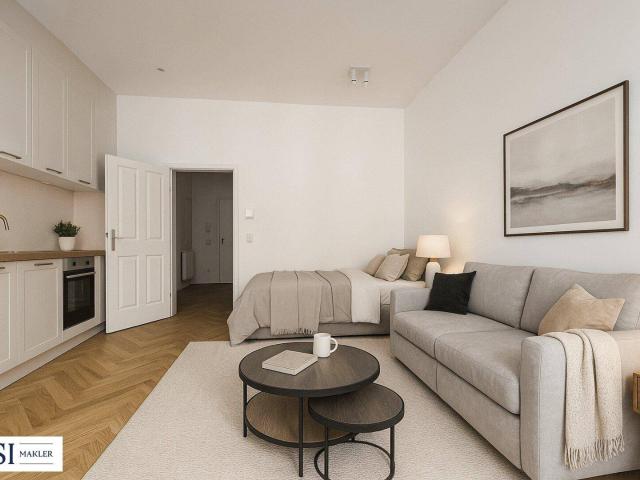 Klein, fein, erstklassig – 1 Zimmer Wohnung im stilvollen Altbau