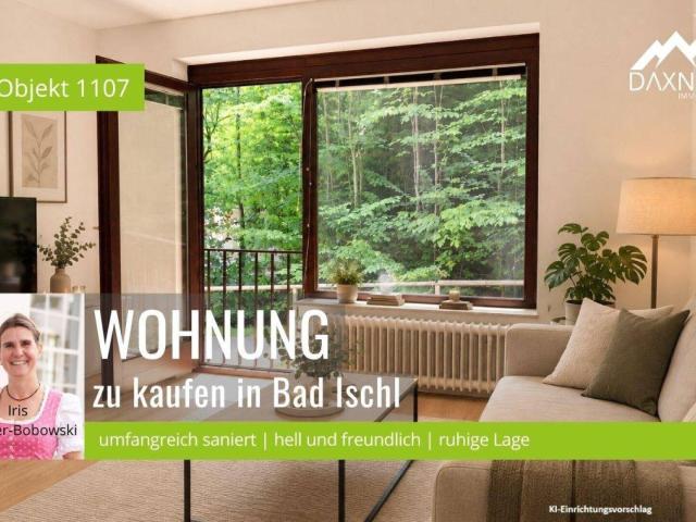 Klein, fein und naturnah: 2 Zimmer Wohnung zum Wohlfühlen