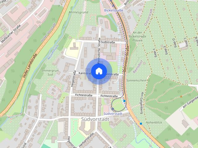 Kleine 2 Zimmer Wohnung in der Südvorstadt!