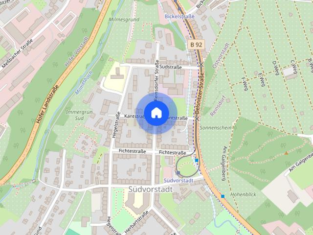 Kleine 2 Zimmer Wohnung in der Südvorstadt!