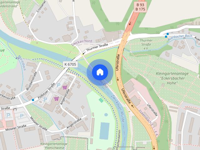 Kleine 2 Raum EG Wohnung in Pölbitz mit separatem Eingang