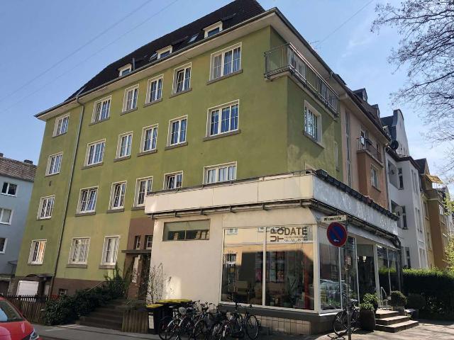Kleine, aber gut geschnittene 3 Zimmer Wohnung im Maisonette Stil, Wilsonstr. 9, Gießen