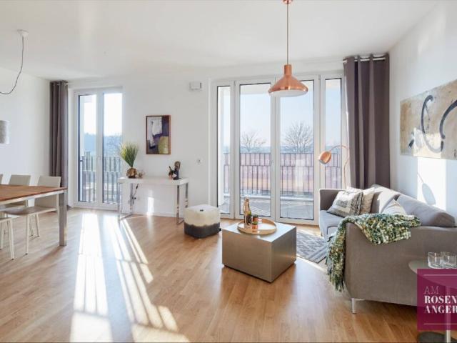 Kleine Familien finden hier ihren Platz! Wunderschöne 3 Zimmer Neubauwohnung im Grünen!