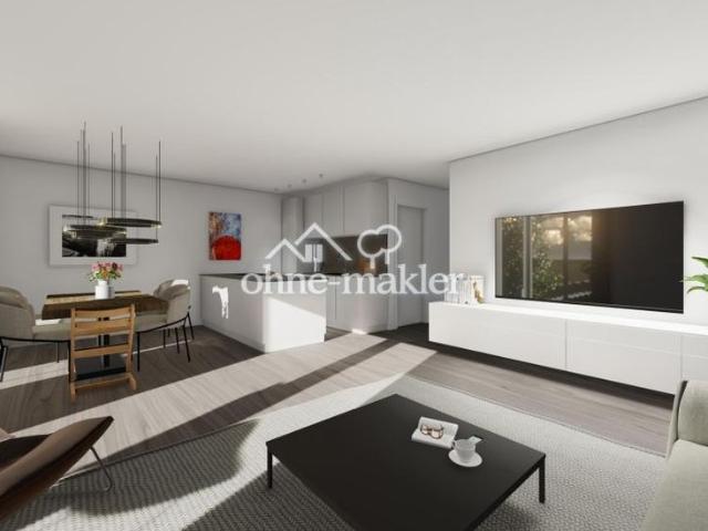 Kleine Penthouse Wohnung mit Terrasse Erdwärme, Aufzug, Stellplatz usw