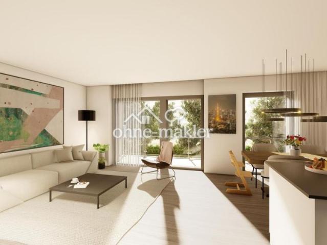 Kleine Penthouse Wohnung mit Terrasse Erdwärme, Aufzug, Stellplatz usw