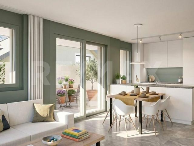 Kleinere Wohnung, grosser Freiraum  3½ Zimmer Neubauwohnung mit 60.3 m² Terrasse