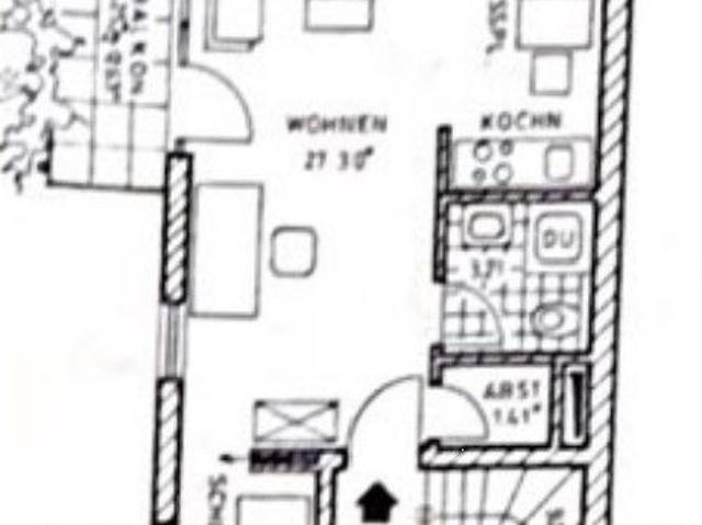 Kleines Apartment mit 1,5 Zimmern in toller Lage im Giebichenstein. Perfekt für Studierende.
