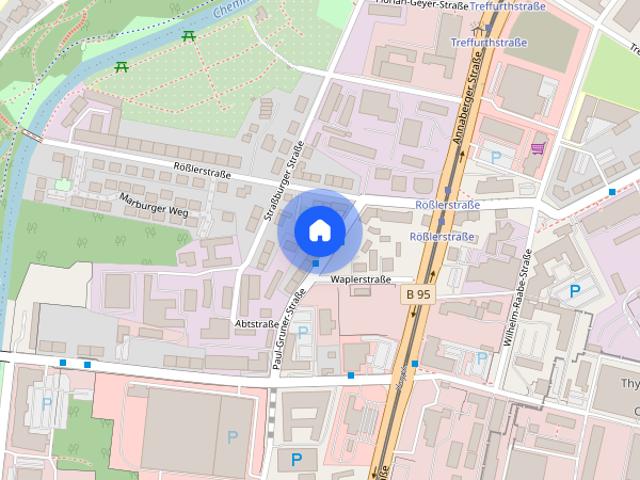 kleines Apartment mit Tageslichtbad in Altchemnitz!