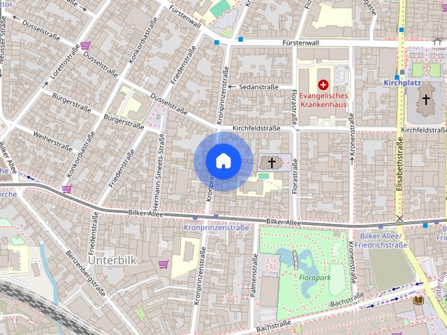 Kleines Appartement zur Miete in Düsseldorf