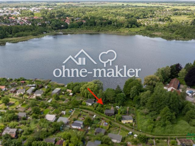 Kleingarten mit eigenem Steg am Ostorfer See für den Käufer provisionsfrei