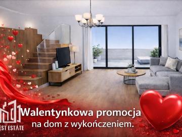 Nowoczesny dom z ogródkiem i garażem w Klepaczach