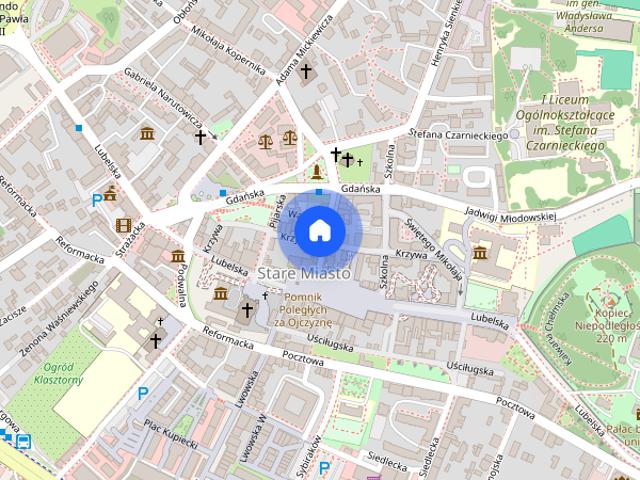 Klimatyczna kawalerka w centrum miasta