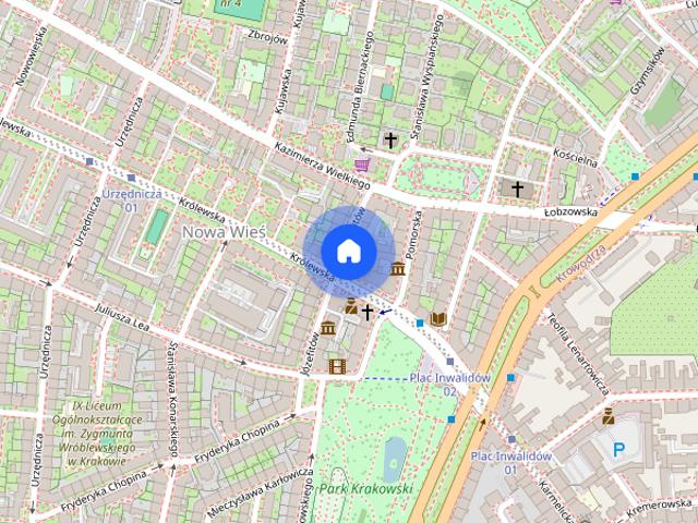 Klimatyczna kawalerka w centrum Krakowa