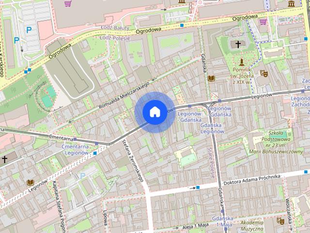 Klimatyczna kawalerka z antresolą | Centrum Łodzi | Legionów 75