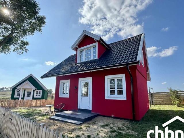 Klimatyczny dom z ogrodem, 57 m², polecam