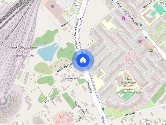 Klimatyzowany apartament premium Białystok Centrum