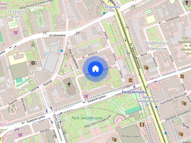 Klimatyzowana kawalerka 29 m² | Widok na centrum | Metro Świętokrzyska