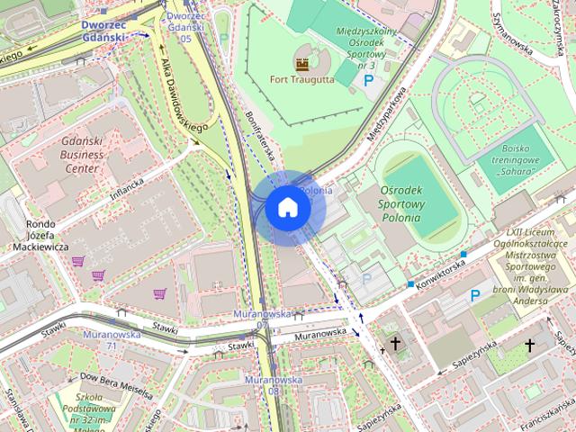 Klimatyzowane mieszkanie przy Parku Krasińskich na Muranowie