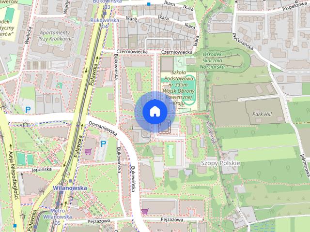 Klimatyzowane mieszkanie w apartamentowcu przy