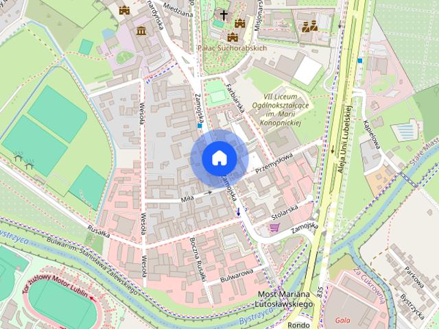 Klimatyzowane, duże mieszkanie w kamienicy
