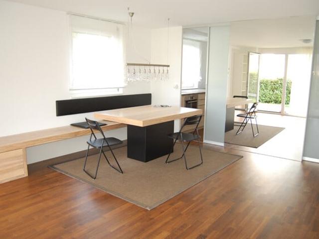 Klug durchdachte 3 Zimmerwohnung mit Garten in Seenähe
