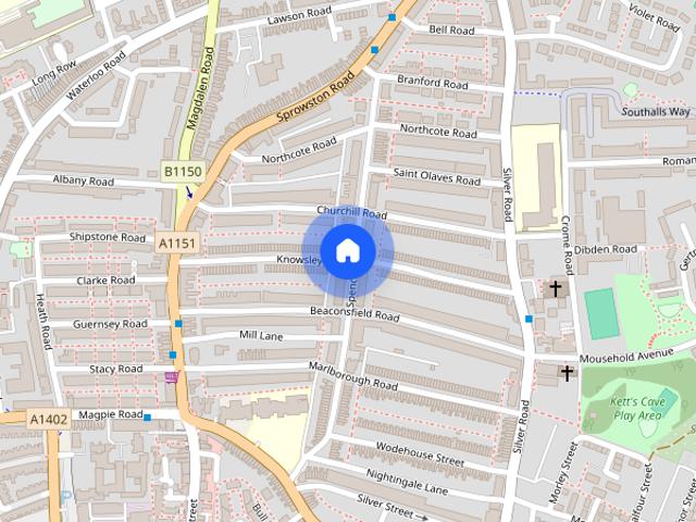 Knowsley Road, Norwich, NR3
