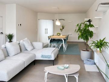 Knap, gelijkvloers appartement