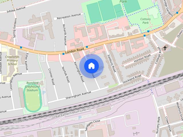 Knighton Road, Romford, RM7