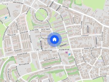 Knus appartement in een groene buurt