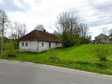 Działka 5 700 m² z domem i stodołą, potencjał rozwoju