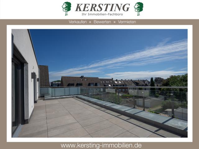 KR Fischeln: Barrierefreies Luxus Penthouse mit gr. Sonnenterrasse & bester Anbindung nach Düsseldorf