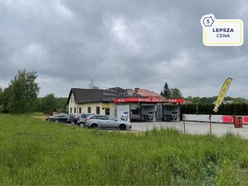 Dom z biznesem w Krośnie: myjnia 24/7 + 6 pokoi