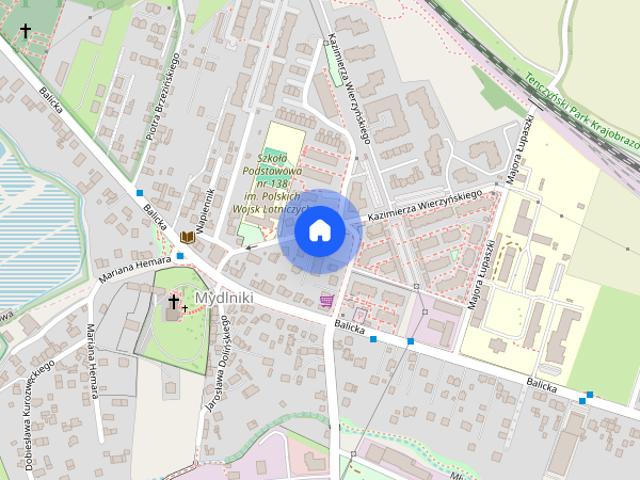 Kraków, Bronowice/Mydlniki, K. Wierzyńskiego, mieszkanie, do wynajęcia, 1 pokój