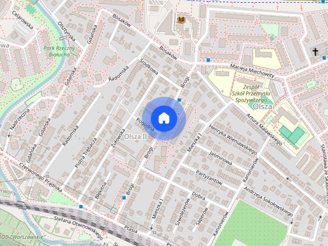 Kraków Olsza ul. Brogi
