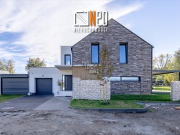 Nowoczesna willa 221 m² z garażem i ogródkiem