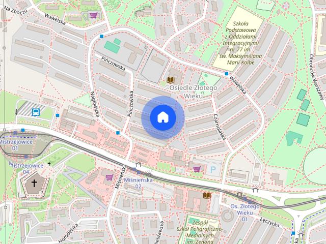 Kraków, Mistrzejowice, Złotego Wieku, mieszkanie, do wynajęcia, 1 pokój