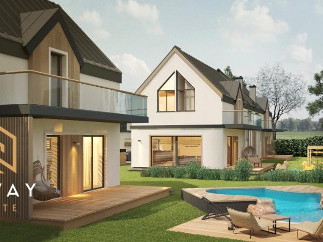 Nowoczesny bliźniak 103 m² z ogródkiem i garażem w Krakowie