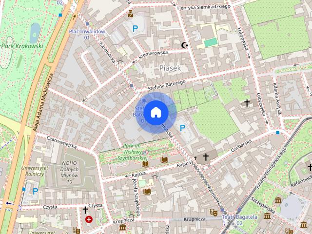 Kraków, Stare Miasto, Karmelicka, mieszkanie, do wynajęcia, 3 pokoje