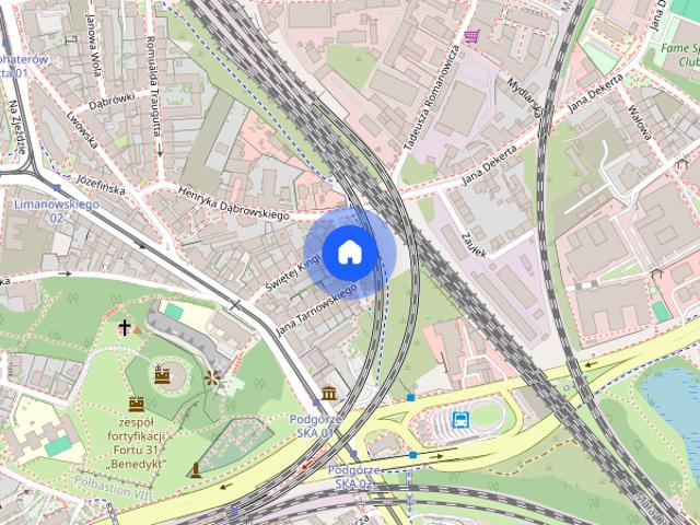Kraków – Stare Podgórze – ul. Hetmańska – 40 m2