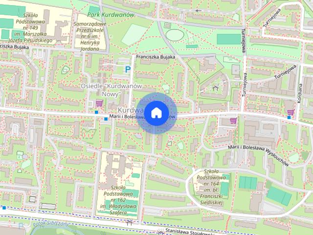 Kraków, Podgórze Duchackie/Kurdwanów, M. i B. Wysłouchów, mieszkanie, do wynajęcia, 2 pokoje