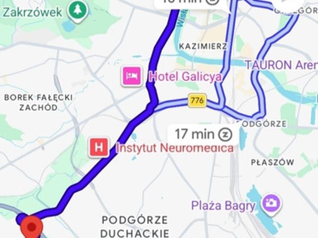 Kraków, Podgórze, Myślenicka