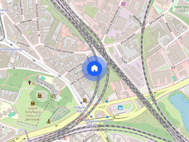 Kraków, Podgórze/Stare Podgórze, Hetmańska, mieszkanie, do wynajęcia, 1 pokój
