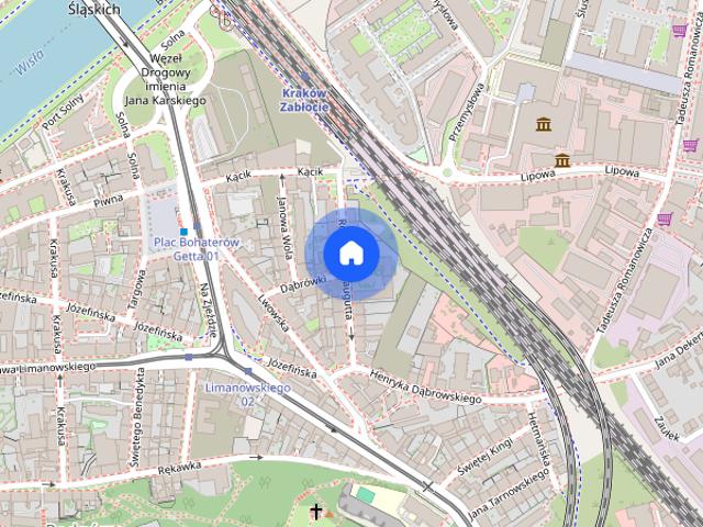 Kraków, Podgórze/Stare Podgórze, R. Traugutta, mieszkanie, do wynajęcia, 1 pokój
