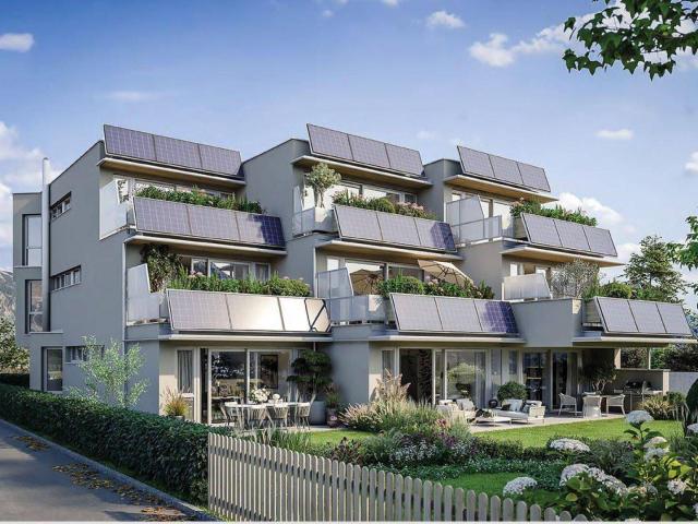 Kramsach Top 02: Exklusive 3 Zimmer Gartenwohnung in Neubau Anlage | Private Grünfläche