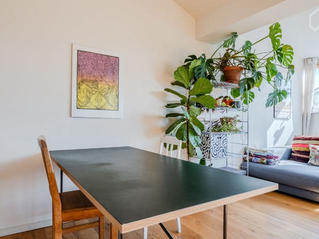 Kreuzberg Studio with a Rooftop Terrace, Berlin Amsterdam Apartments for Rent