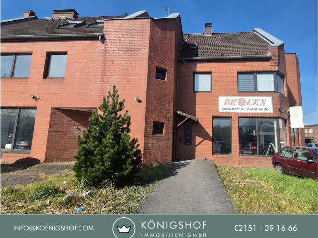Krefeld Fischeln/Gewerbegebiet: Moderne, frisch sanierte 3 Zimmerwohnung mit Dachterrasse