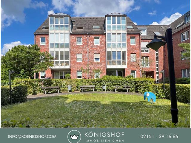Krefeld Linn: Hübsches Apartment mit verglastem Balkon