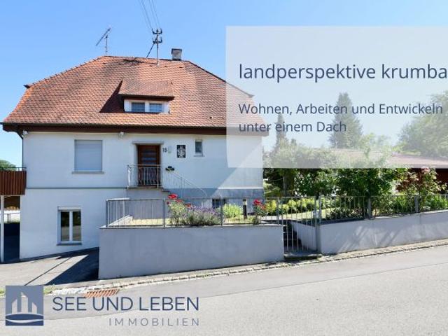 Krumbach: Viel Raum für Ideen – Wohnen, Arbeiten und Entwickeln unter einem Dach
